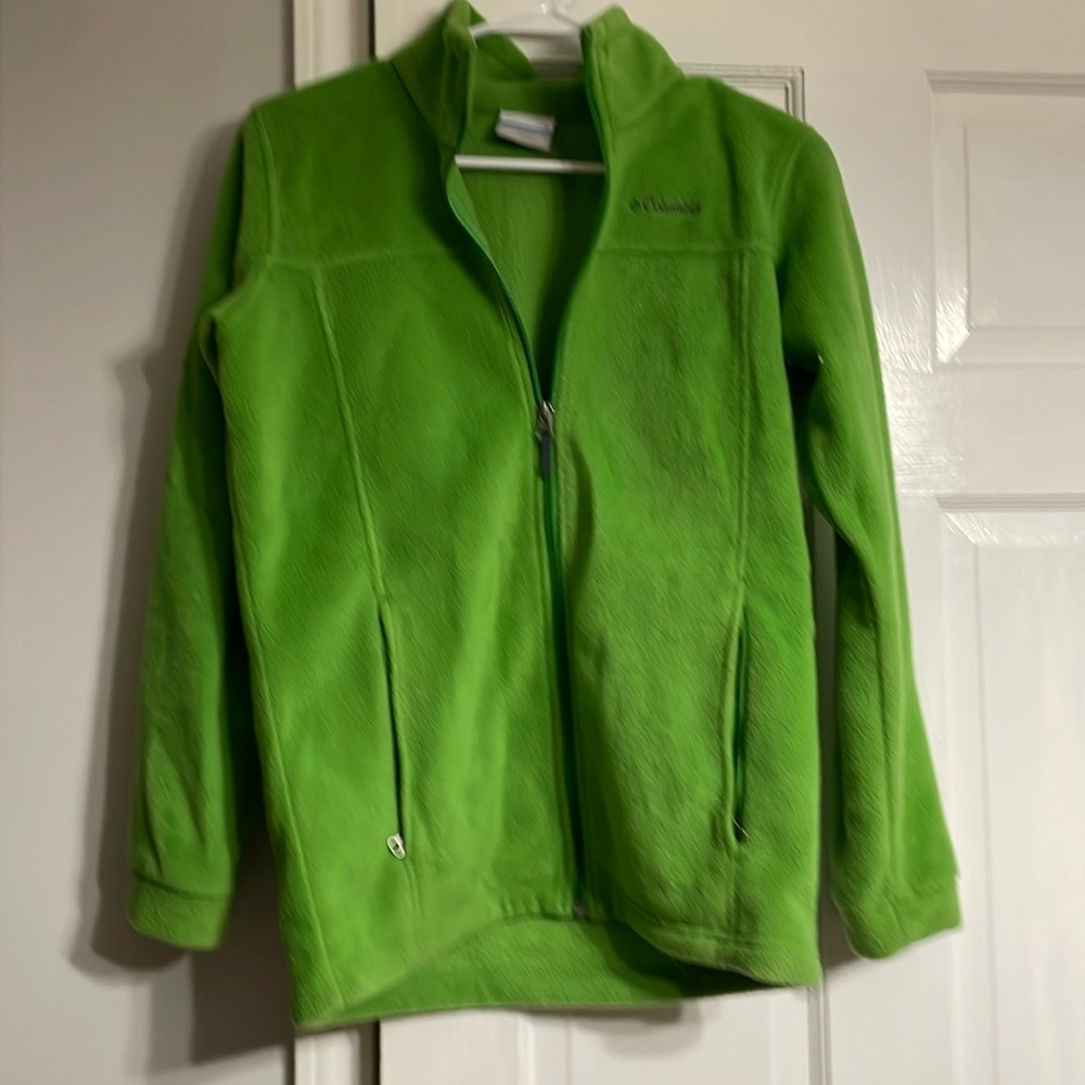 Columbia Jacket Size Large 14/16 Green